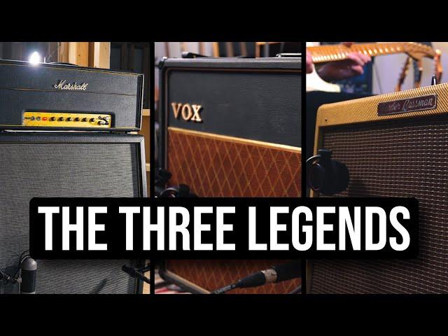 These 3 Legendary Guitar Amps Made Rock n' Roll