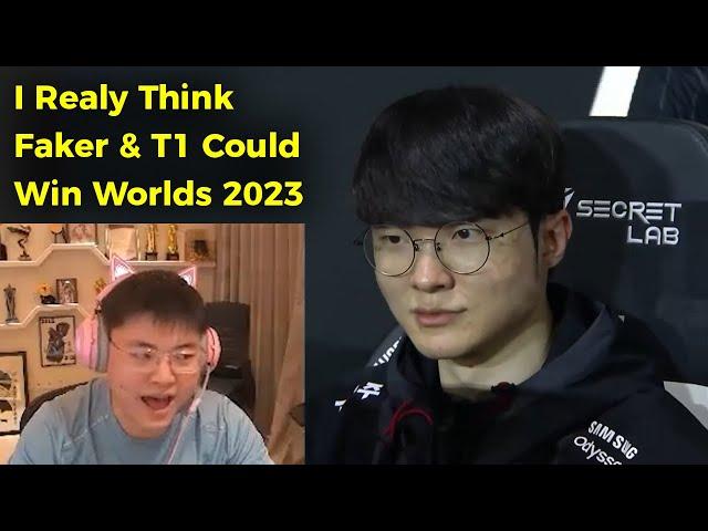 Uzi Reaction to T1 Dominating  LNG - Worlds 2023 Highlight