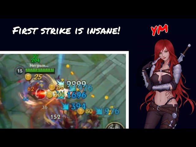 Solo Katarina player carrying games. LoL: Wild Rift