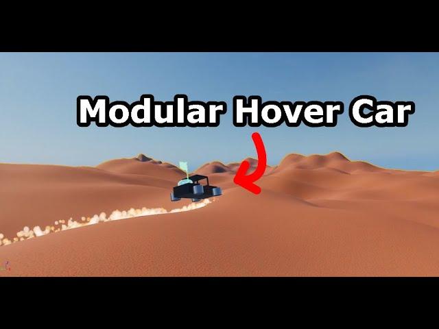 How To Make A Modular Hover Car To Go Driving With In UE 5