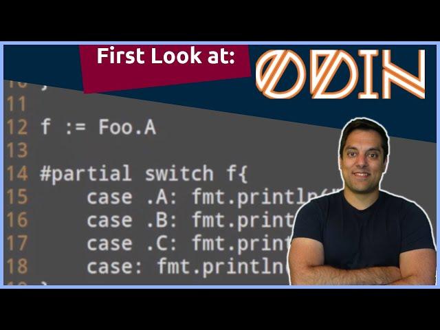 Odin - First Impression [Programming Languages Episode 18]