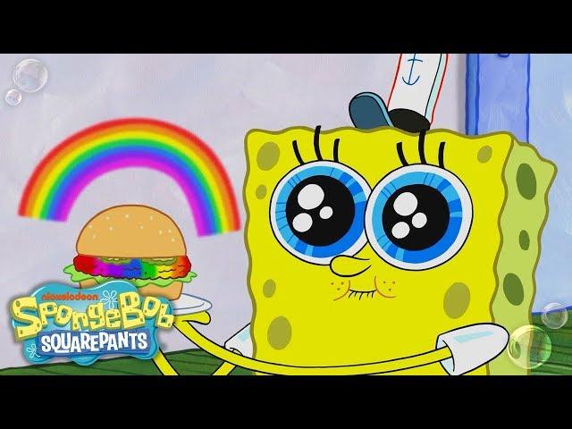 Can  “Rainbowger” Survive Plankton’s Color Nullifier? | SpongeBob