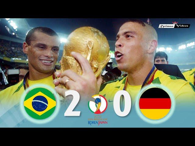 Brasil 2 x 0 Germany ● 2002 World Cup Final Extended Goals & Highlights HD