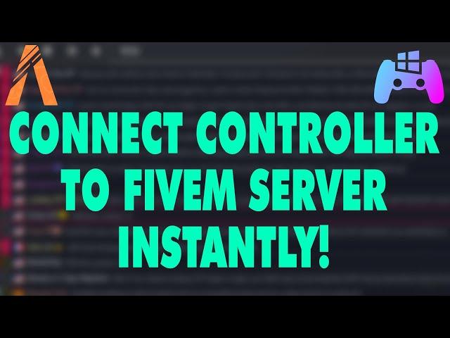 HOW TO CONNECT YOUR CONTROLLER TO ANY FIVEM SERVER INSTANTLY! (NON STEAM METHOD!)