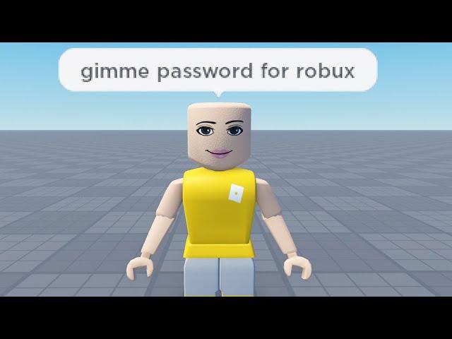 Robux Scams Be Like