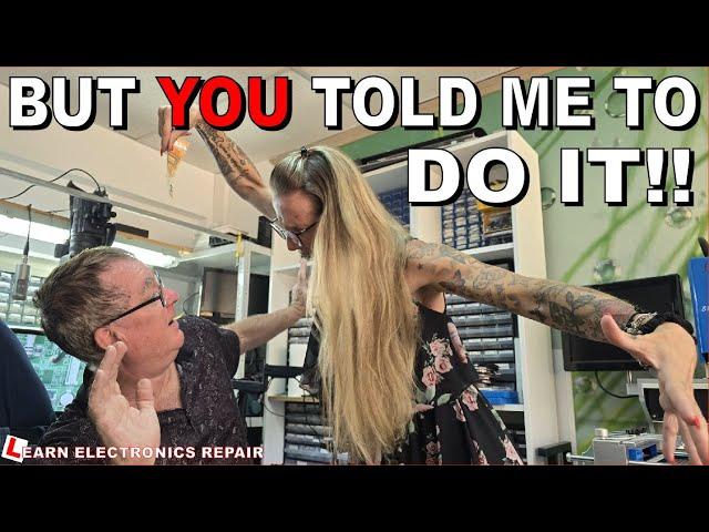 You Told Me To Do It So You Pay For It! More Repair Shop Customer Problems
