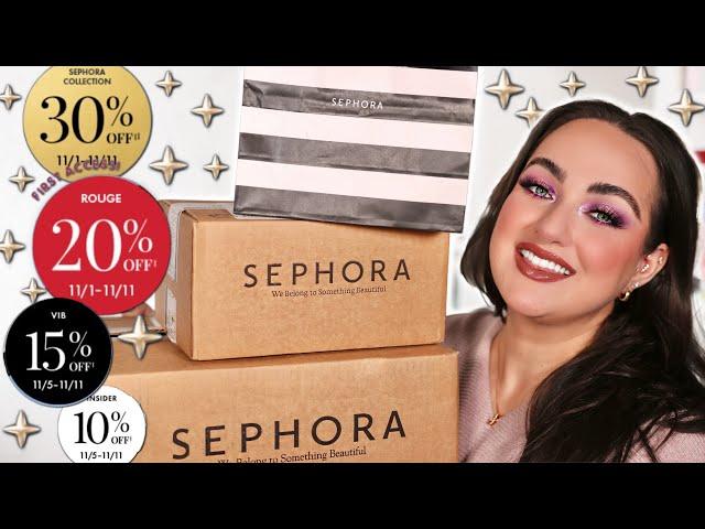 HUGE SEPHORA SAVINGS EVENT BEAUTY HAUL!