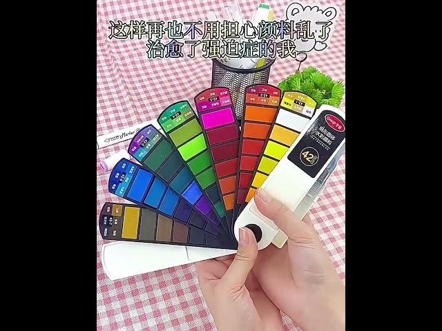  36-Color Watercolor Painting Set for Beginners  #shorts