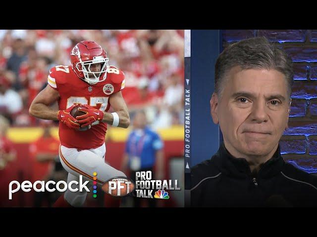 Chiefs' Travis Kelce not concerned about stats from slow start | Pro Football Talk | NFL on NBC