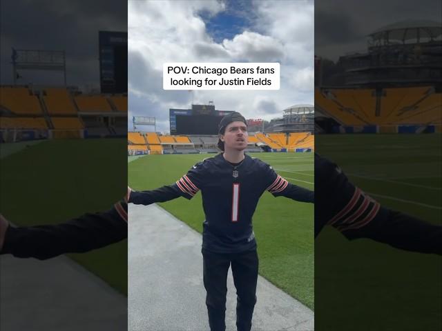 Chicago Bears Fans looking for Justin Fields