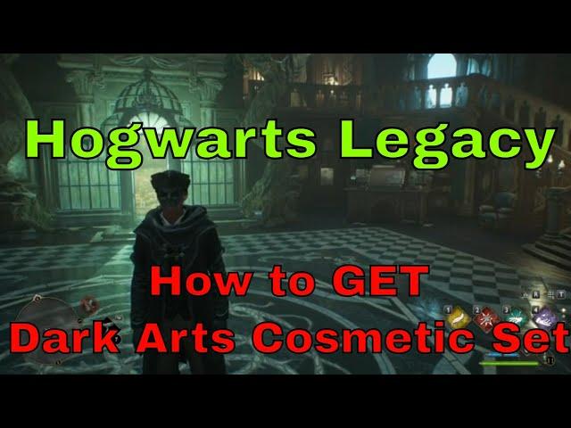 Hogwarts Legacy - How to Use Dark Arts Cosmetic Set | Deluxe edition Cosmetics