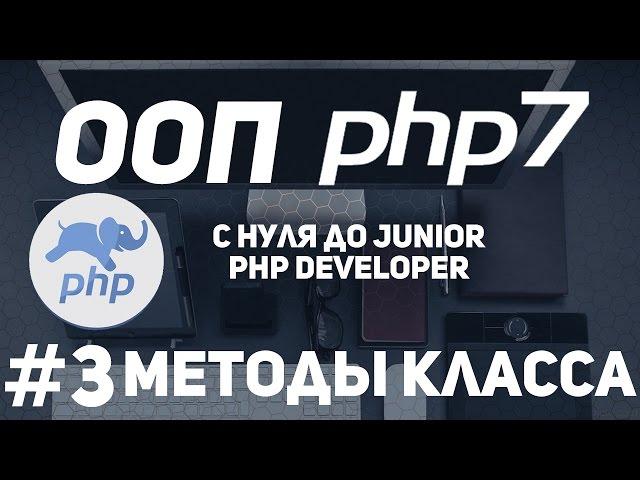 ООП для начинающих PHP. Методы класса.Функции