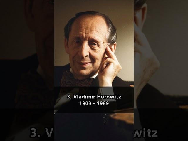 Harmony in Motion: Top 5 Greatest Pianists of All Time #top5 #piano #pianist