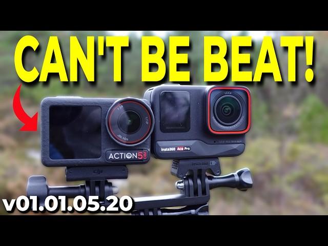  DJI's Firmware v01.01.05.20 Makes Osmo Action 5 Pro Unbeatable!  Insta360 Ace Pro Can't Keep Up! 