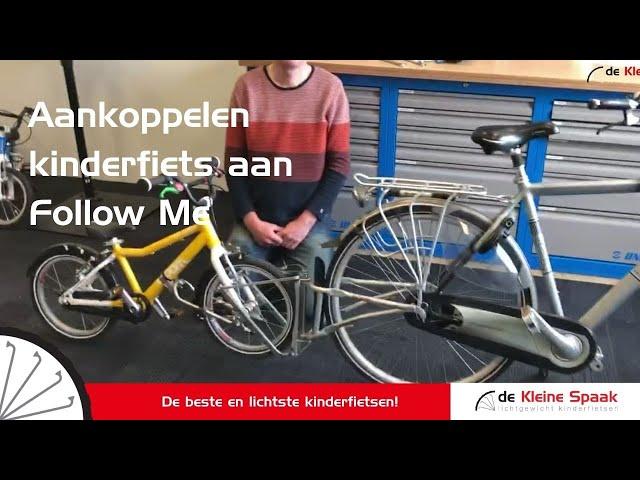 Aankoppelen kinderfiets aan Follow Me