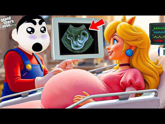 Shinchan is Shocked because His Wife is Pregnant in GTA 5 | Happy Gamer