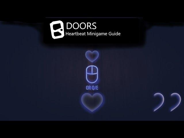 DOORS - A Better Heartbeat Minigame Guide