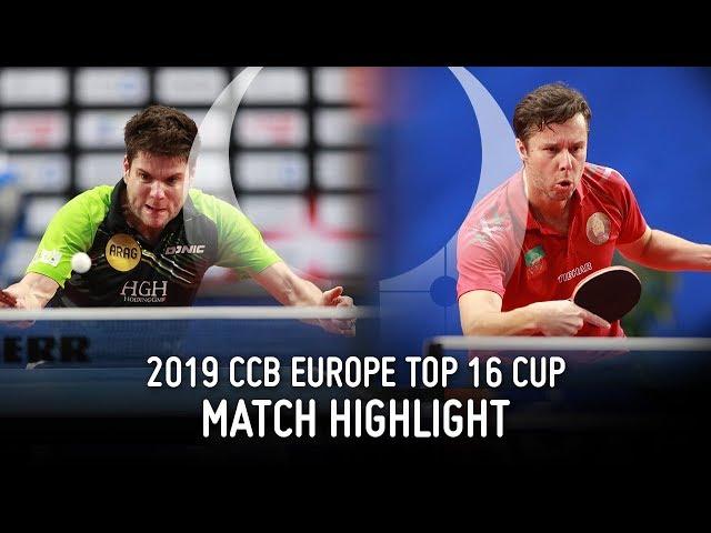 Vladimir Samsonov vs Dimitrij Ovtcharov | 2019 Europe Top 16 Cup Highlights (Final)