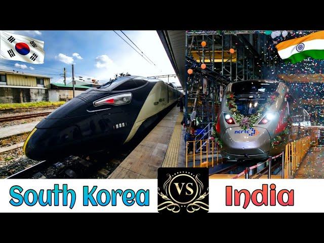 INDIAN RAILWAYS Vs SOUTH KOREAN RAILWAYS Comparison in 2025 || India Vs South Korea