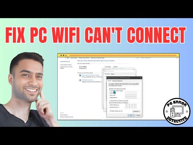 How to Fix PC Wi-Fi "Can't Connect to This Network" Error on Windows - Full Guide