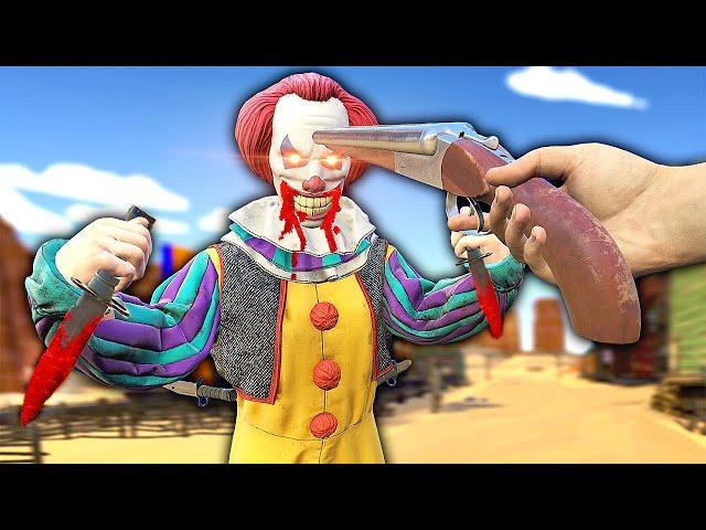 Clowns Are Taking Over and They're EVIL - Pavlov VR (Funny Moments)