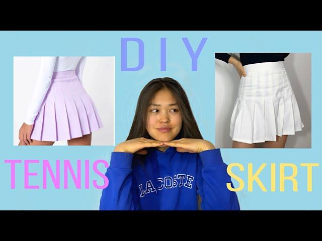ТЕННИСНАЯ ЮБКА  своими руками  DIY tennis skirt 