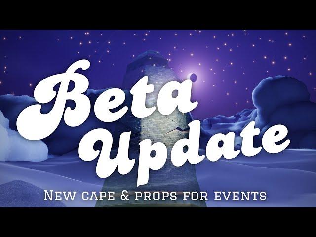 New Beta Update - Next Radiance Cape Reveal, New Love Prop | sky children of the light | Noob Mode