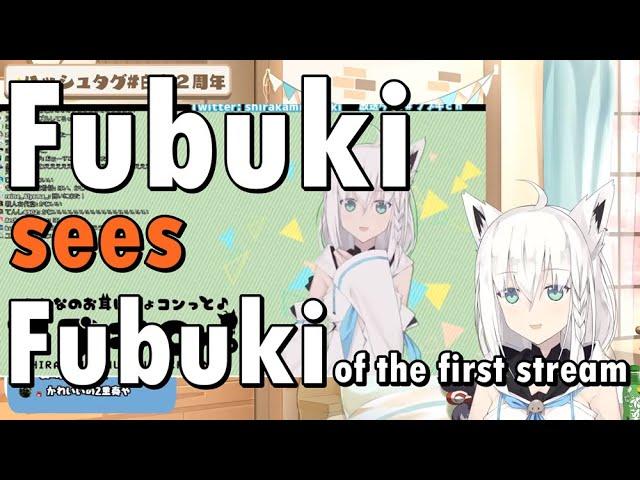 [Shirakami Fubuki ]Fubuki sees Fubuki [Vtuber Eng Sub] [Vtuber translation] [Hololive Eng Sub]