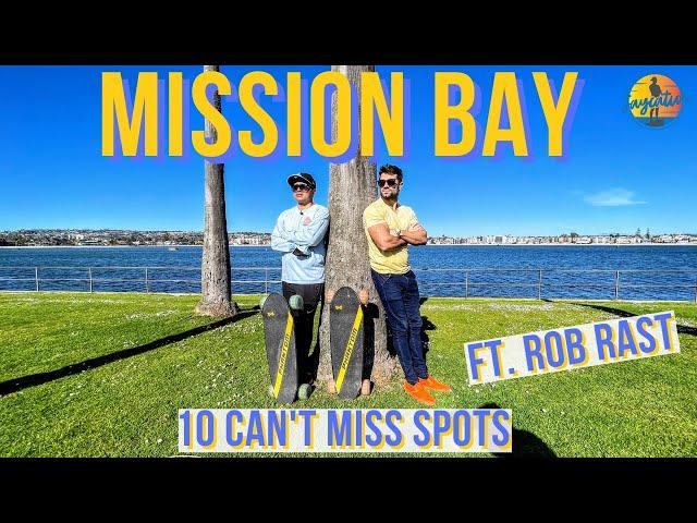 10 Places You CANNOT MISS around MISSION BAY in SAN DIEGO (Watch Before You Go) !