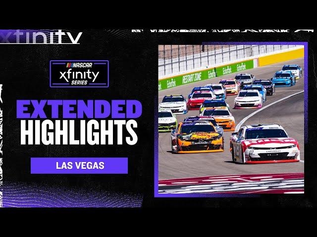 Xfinity Series at Las Vegas Motor Speedway | NASCAR Official Extended Highlights