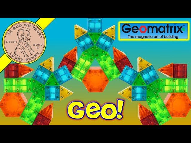 Geomatrix Magnetic Building Cubes - The Modern Art of Building - Neodymium Magnets