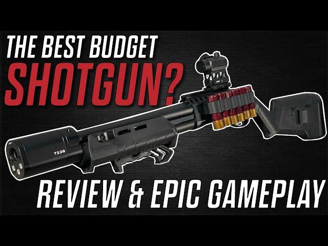 GOLDEN EAGLE M870 MP | GAS  SHOTGUN REVIEW & ACTION PACKED GAMEPLAY | AIRSOFT |