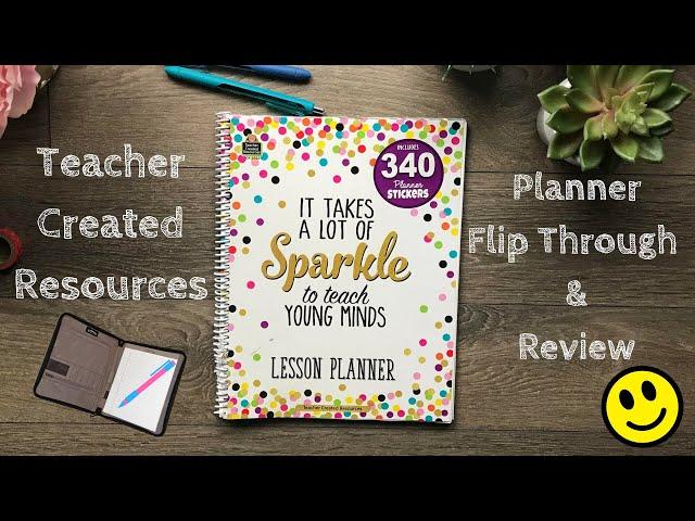 Teacher Created Resources Planner Flip Through & Review