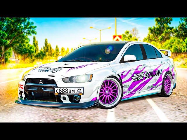 СТИЛЬ ЗА КОПЕЙКИ! ЛУЧШЕЕ АВТО ДО МИЛЛИОНА! НОВЫЙ MITSUBISHI LANCER 10 EVOLUTION! ( Radmir RP )