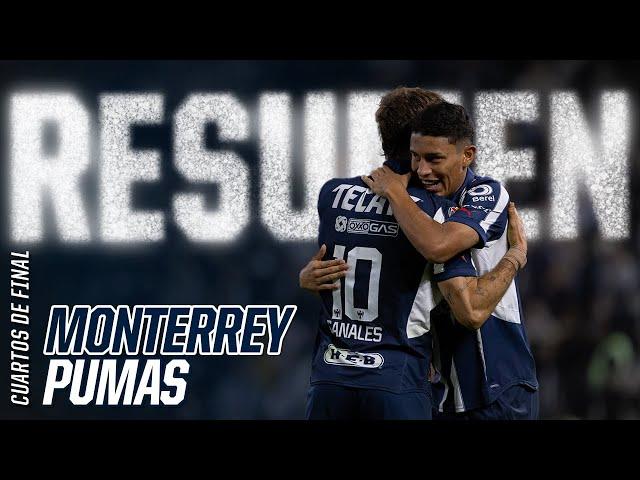 Resumen  Monterrey vs Pumas - Nos llevamos la Ida 