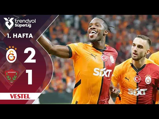 Vestel | Galatasaray (2-1) A. Hatayspor - Highlights/Özet | Trendyol Süper Lig - 2024/25