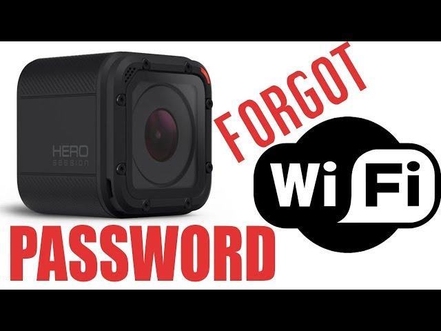 HOW to RESET wifi password GoPro HERO Session  in 59 seconds ( quick and easy ) 2020