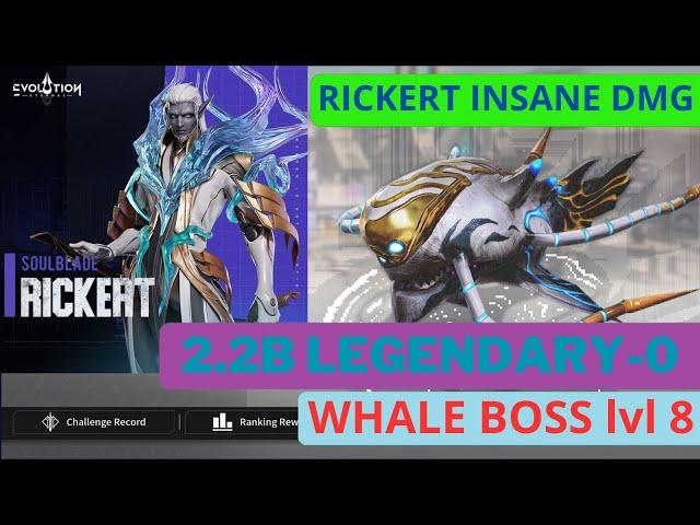 Eternal Evolution Insane Rickert dmg Whale boss lvl 8