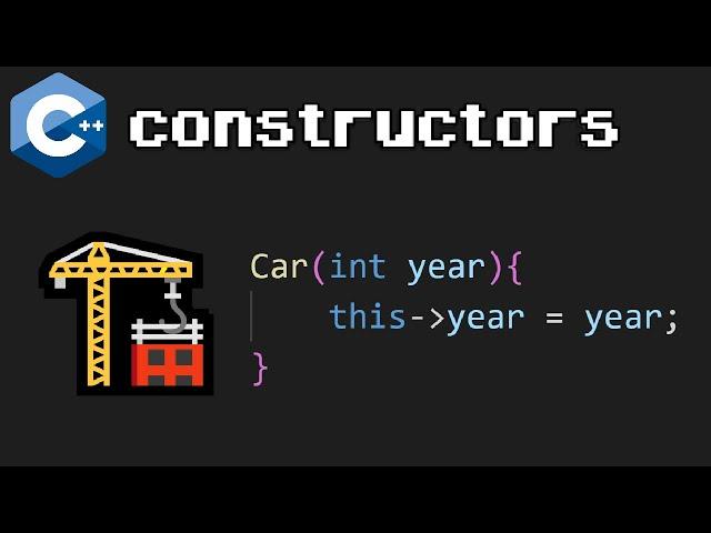 C++ CONSTRUCTORS explained easy 