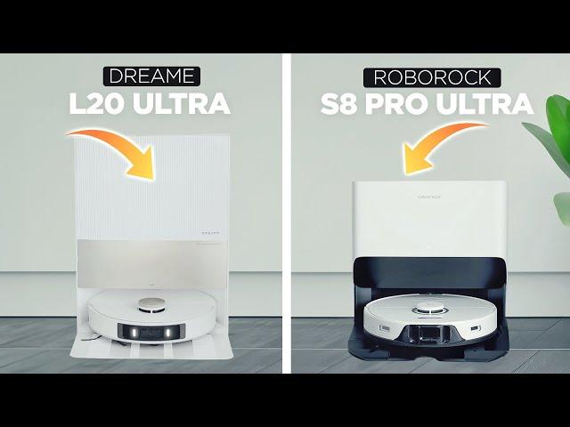 Welcher ist besser? | Dreame L20 Ultra vs. Roborock S8 Pro Ultra im Vergleich