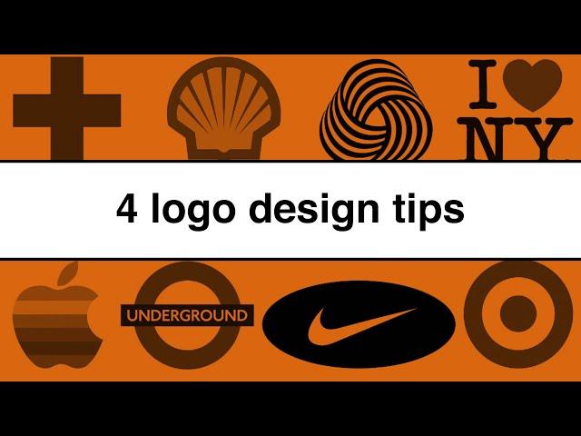 Top 4 Logo Design Tips for Beginners - Graphic Design Fundamentals