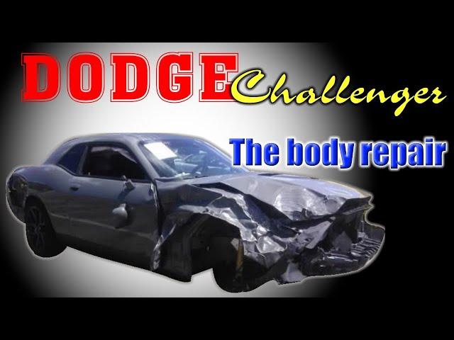 Dodge Challenger 2018. The body rebuilding. Ремонт кузова.