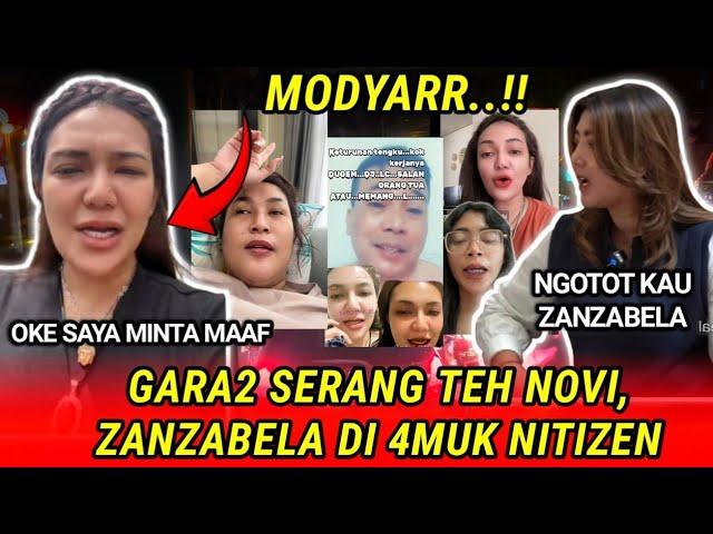 MODYARR!! ZANZABELLA BISA DI TAHAN GARA2 MASALAH INI, BIKIN TEH NOVI GER4M