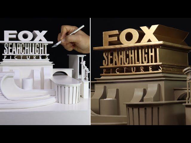 Fox Searchlight Pictures Logo Diorama [Searchlight Pictures] | 20th Century Fox | Timelapse