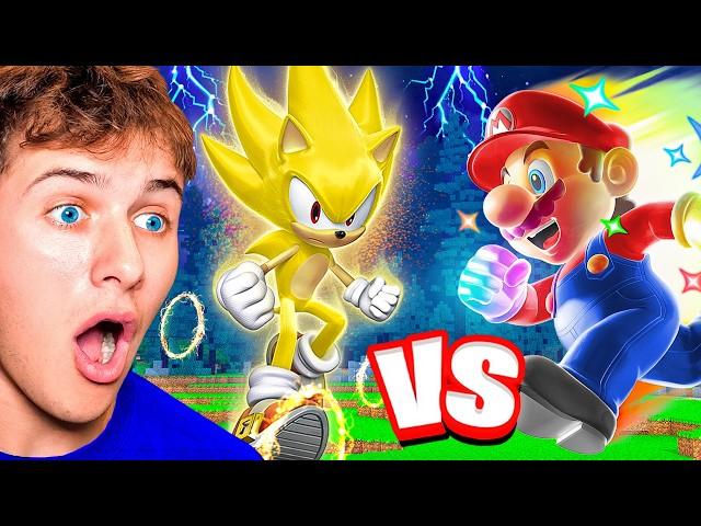 Who Would Win In A Fight? (MARIO vs SONIC)