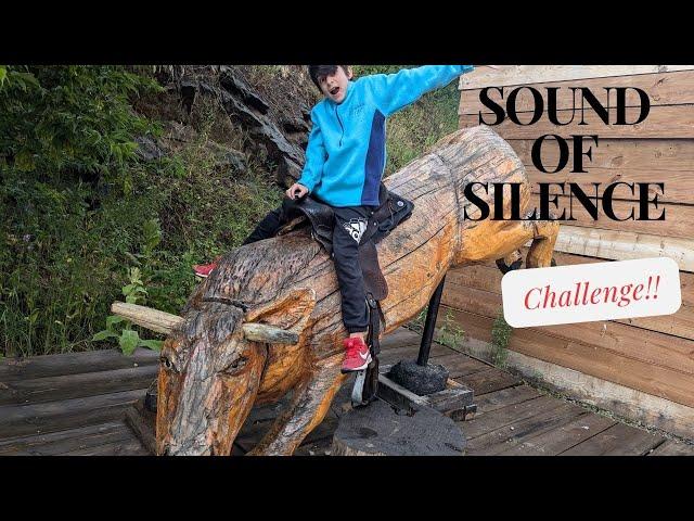 Our "sound of silence" challenge!