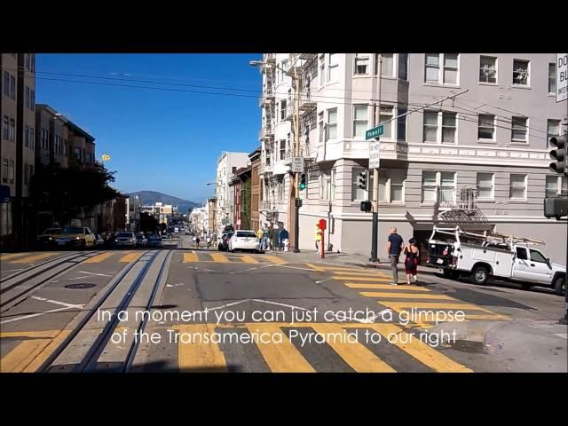 San Francisco Cable Car - Complete Ride on Powell-Hyde line