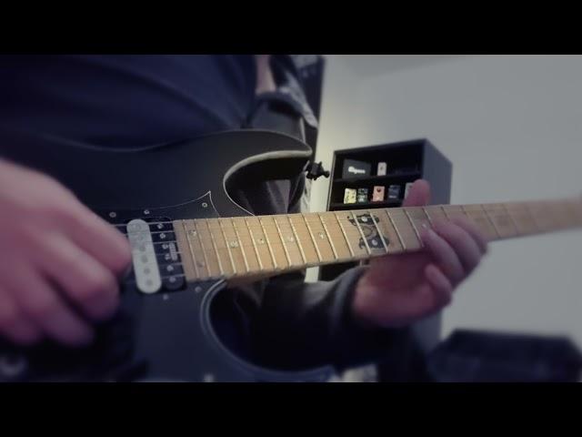 Never Give Up (guitar solo) - Marco Angelo the hooded guitarist