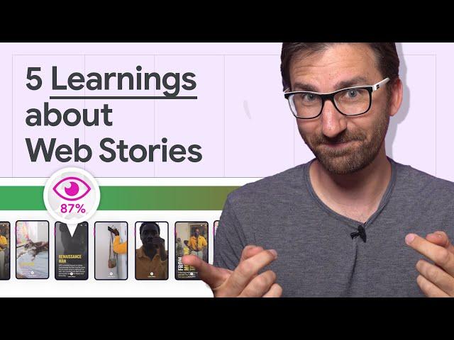 5 things we learned about web stories (Storytime #37)