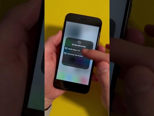 Mirror Your iPhone Screen To Your TV?!